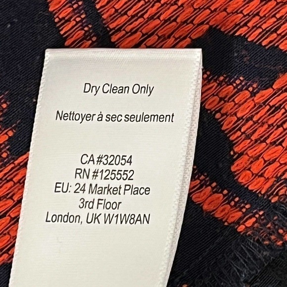 DOLAN Left Coast Anthropologie Pencil Skirt size XS Jacquard Straight Buttons - Picture 9 of 9